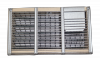 Sectional queen isolator for Wielkopolska frames, designed for combined biotechnological methods.